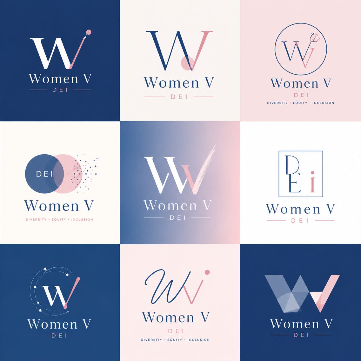Women V 品牌 LOGO 設計
